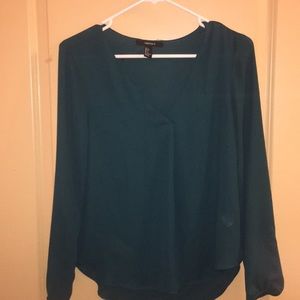 NBW Teal blouse
